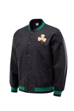 Boston Celtic Bomber Jacket - Black