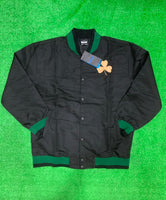 Boston Celtic Bomber Jacket - Black