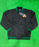 Boston Celtic Bomber Jacket - Black