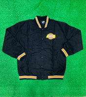 La Lakers Bomber Jacket - Black