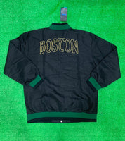 Boston Celtic Bomber Jacket - Black